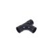 FloPlast Solvent Weld Waste Tee - 50mm Black