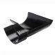 Cast Iron Half Round Gutter Left Hand Angle - 90 Degree x 150mm Black
