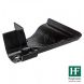 Cast Iron Ogee Gutter External Angle - 90 Degree x 100mm Black
