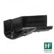 Cast Iron Ogee Gutter Internal Angle - 135 Degree x 125mm Black
