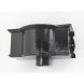 Cast Iron Round Downpipe Hopper Head Bow Fronted Outlet - 75mm Black