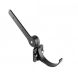 Cast Aluminium Half Round Gutter Side Rafter Bracket - 114mm Black (9005 Leatherette)