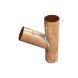 Copper Large Round Downpipe Branch - 100mm