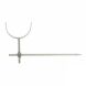 Cast Iron Deep Half Round Gutter Rise & Fall Bracket - 100mm Galvanised