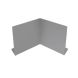 Aluminium Fascia V Profile Internal 90 Degree Corner - 150mm x 2mm Painted