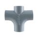 Halifax Cast Iron Drainage Double Rad Curve Branch - 88 Degree x 150mm and 100mm