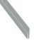 Aluminium Soffit J Trim - 40mm x 20mm x 3mtr White (9016 Matt)