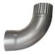 Galeco Steel Downpipe Bend - 90 Degree x 87mm Galvanised