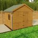Galeco Steel Gutter Small Shed Pack Apex Style Roof - 6x4 to 10x8 Galvanised