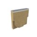 Channel Drainage Polymer Concrete End Cap for Male End