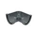 FloPlast Deepflow/ Hi-Cap Gutter Angle - 90 Degree x 115mm x 75mm Anthracite Grey
