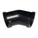 FloPlast Mini Gutter Angle - 135 Degree x 76mm Black