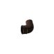 FloPlast Mini Gutter Bend - 92.5 Degree x 50mm Brown