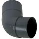 FloPlast Deepflow/ Hi-Cap Downpipe Offset Bend - 112.5 Degree x 80mm Grey