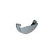 FloPlast Half Round Gutter External Stopend - 112mm Grey