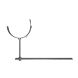 Zinc Large Half Round Gutter Rise & Fall Bracket - 165mm