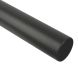FloPlast Ring Seal Soil Pipe Plain Ended - 110mm x 1.8mtr Cast Iron Effect