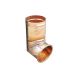 Copper Large Round Downpipe Shoe - 100mm
