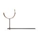 Copper Half Round Gutter Rise & Fall Bracket