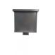 Galeco Square Steel Gutter Hopper - Graphite