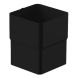Galeco Square Steel Gutter Downpipe Socket - Black