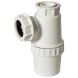 FloPlast Bottle Trap Anti-Syphon - 40mm White