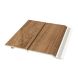 Foresta Wood Effect Cladding With V-Groove - 250mm x 5mtr Woodland Oak - Pack of 2