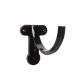 Cast Iron Deep Half Round Gutter Fascia Bracket - 125mm Black