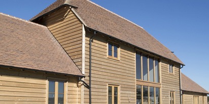 Cast Iron Effect Guttering - Summerhill Barn, Mayfield, East Sussex