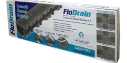 Channel Drainage Garage Packs