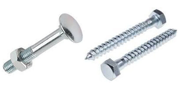 Coach Bolts & Coach Screws: The Differences