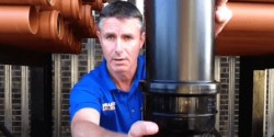 Connecting  PVC Soil Pipes To Cast Iron Or Asbestos Cement (Video)