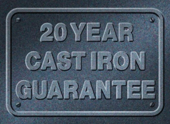 Cast Iron Guarantee