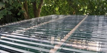 PVC Polycarbonate Sheets Installation
