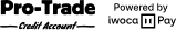 Pro-Trade Credit Account Powered by iwocaPay